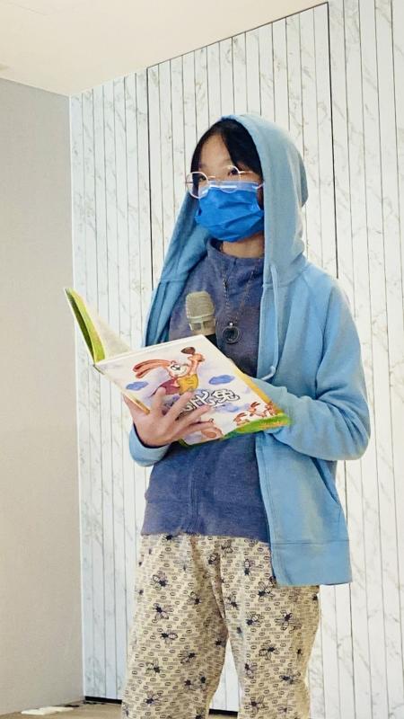 2025.3.23柔柔小姐妹第一次帶領小飛鷹兒童的故事分享很讚很棒