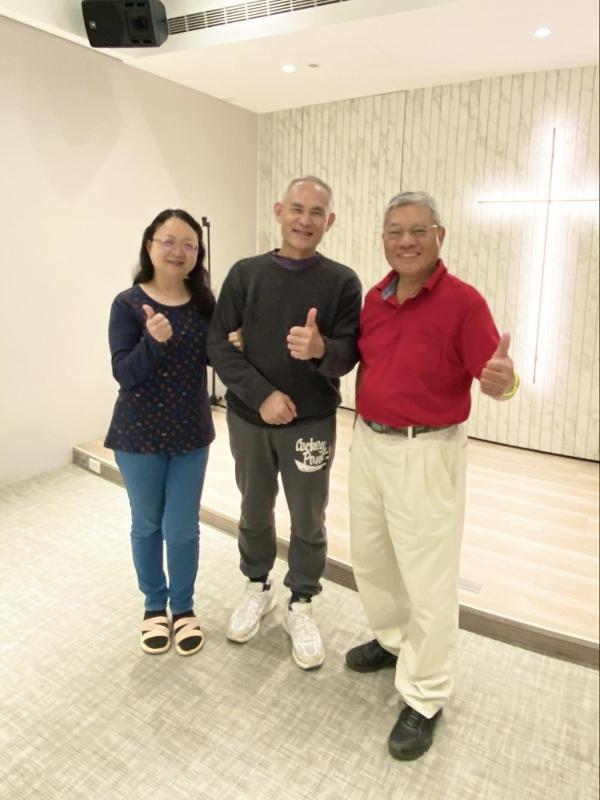 2025.3.2回台灣照顧父母親快一年的曾弟兄預備回去加拿大