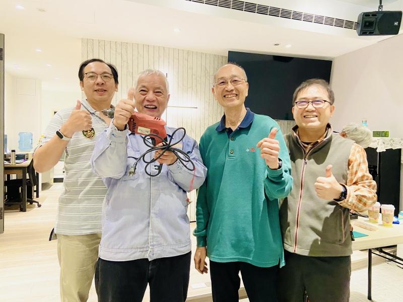 2025.3.30感謝新竹北門聖教會同工們到大西教會協助事工舉辦「重修舊好」免費幫村民朋友修理電器