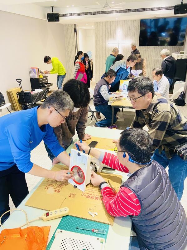 2025.3.30感謝新竹北門聖教會同工們到大西教會協助事工舉辦「重修舊好」免費幫村民朋友及弟兄姐妹們修理電器