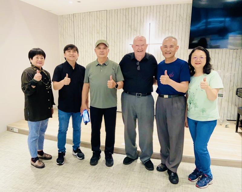 2025.5.11感謝龔牧師帶領胡約翰牧師及同工們到大西教會關心