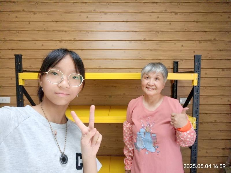 2025.5.4小小同工宛柔小姐妹成為高姐妹的幫助