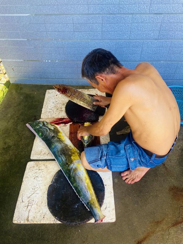 2025.6.15堂弟努力賣魚為生活打拼