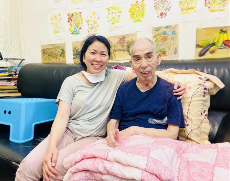 2025.6.22劉姐妹自美國回台探望年邁的父親