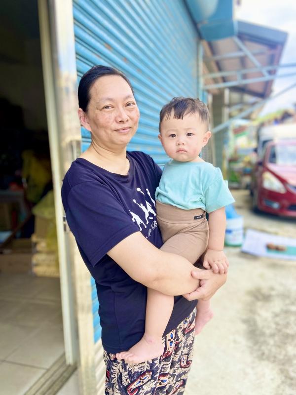 2025.6.22姚太太偶而也要幫忙照顧孫子