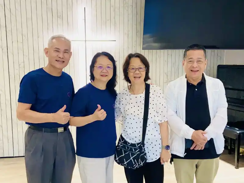 2025.7.13感謝美國聖地牙哥雅歌堂姜禮振牧師及師母到大西教會關心願神記念